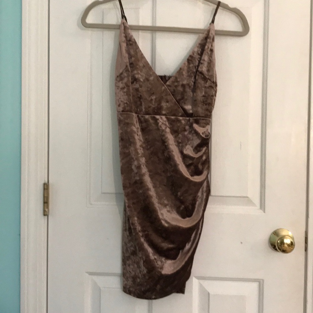 velvet dress